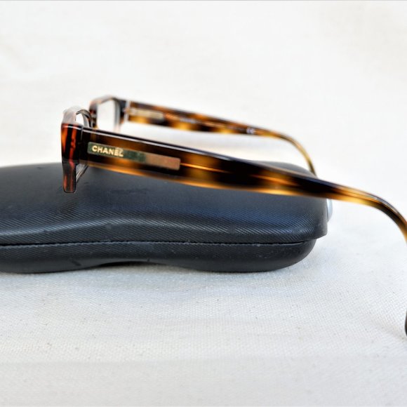 Authentic CHANEL Glasses 3058 c.502 Tortoise 53mm - Picture 4 of 12